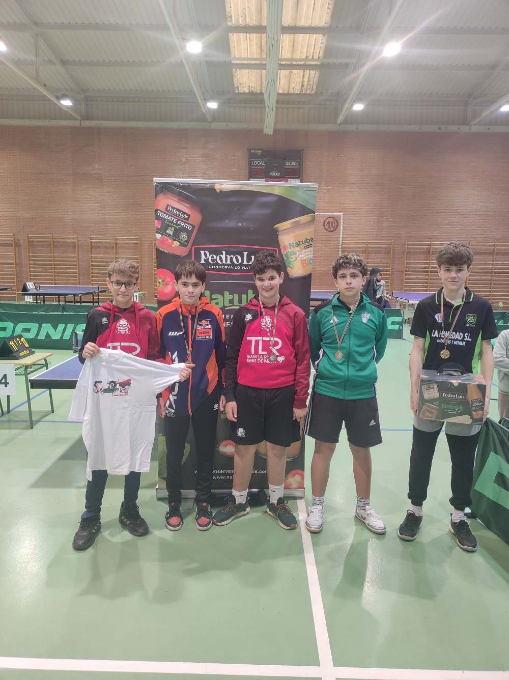 Celebrado el D&iacute;a del Tenis de Mesa en Lodosa